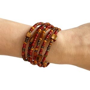 Multicolor Beaded Bracelet Set